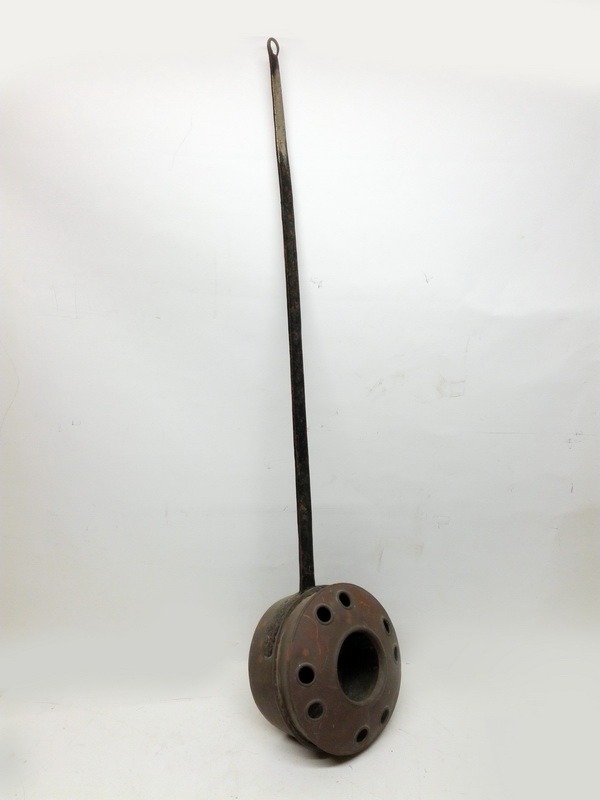 brasero cobre calienta camas abollado 15x25x101 1u